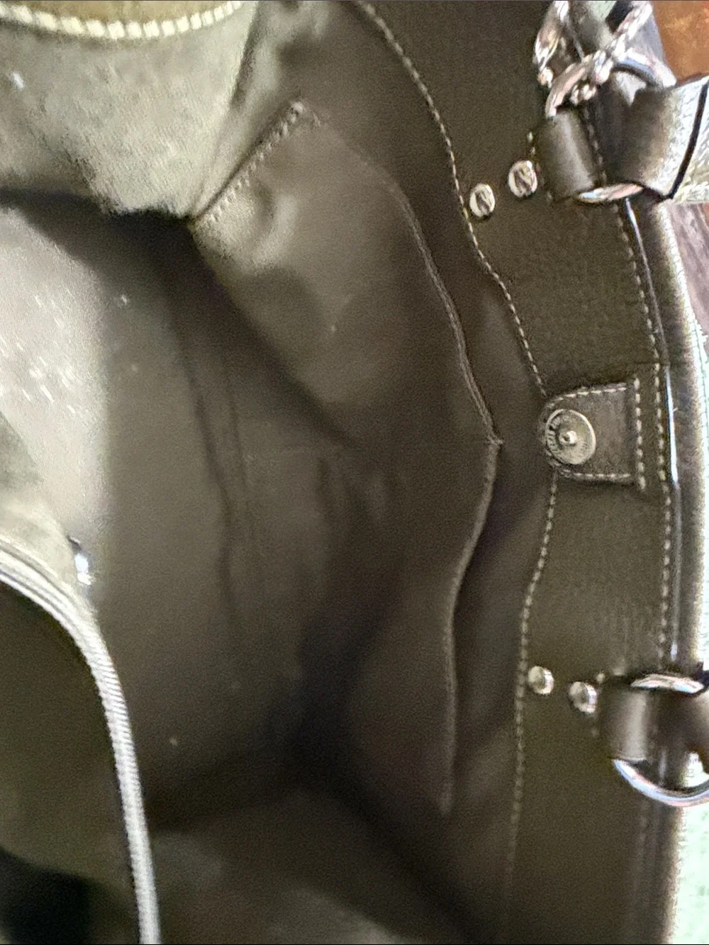 Coach Olive Pebbled Leather Messenger Bag with Removable Strap